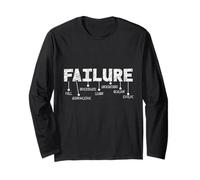 Failure Acronym Definition Resilience Life Lesson Inspire Maglia a Manica