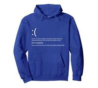 Failure Programming Technology Software Script HTML Network Felpa con Cappuccio, Unisex per Adulti, Blu Reale, M