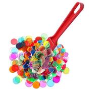 FAINCA 100 Pezzi Gettoni Plastica, Set di Bastoncini Magnetici da Bingo, Gettoni Magnetici Del Lotto, Bingo Gettoni, per Juguetes Educativos Contare le Patatine Scolastiche e Giochi Plastica