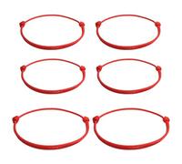 FAINCA 4 Pezzi Bracciale Kabbalah Filo Rosso del Destino con 2 Cavigliere | Bracciale Filo Rosso del Destino Lunghezza Regolabile Adatto per Gli Spostamenti Quotidiani Capodanno e Compleanni