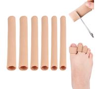 FAINCA 6 Pezzi Protezione Dita Piedi Silicone Si Possono Tagliare Liberamente Proteggi Dita Piedi Elastico Zehenschutz Proteggimi per Prevenire Calli Vesciche Unghie Incarnite Problemi