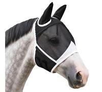 FainFun maschera antimosche cavallo taglia cob, maschera per cavalli con orecchi