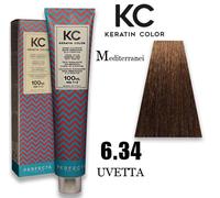 Faipa professional KC crema colorante alla cheratina 100 ml 6.34