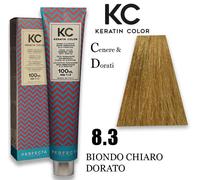 Faipa professional KC crema colorante alla cheratina 100 ml 8.3