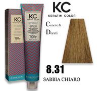 Faipa professional KC crema colorante alla cheratina 100 ml 8.31