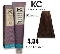 Faipa professional KC keratin cream color 4.34 100 ml - Colorante per capelli
