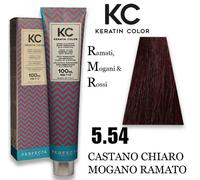 Faipa professional Kc keratin Cream Color 5.54 100ml - Colorante per capelli