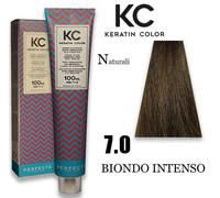 Faipa professional Kc keratin Cream Color 7.0 100ml - Colorante per capelli