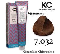 KC KERATIN COLOR PERFECTA TINTURA SENZA AMMONIACA 7.032 CIOCCOLATO CHIARISSIMO