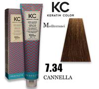 Faipa professional KC keratin cream color 7.34 100 ml - Colorante per capelli