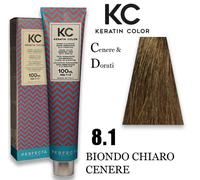 Faipa professional Kc keratin Cream Color 8.1 100ml - Tinta capelli