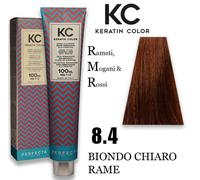 Faipa professional Kc keratin Cream Color 8.4 100ml - Colorante per capelli