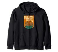 Fair Days Corn Maze Nights Camicia Vintage Ferris Farm Felpa con Cappuccio