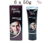 Fair & Lovely MAX CREMA FAIRNESS PER UOMO / UOMO FAIR E BELLA CREMA 6 X 50G