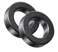 FAIR-RITE 5943003801 - 2 anelli in ferrite FT240-43, materiale 43, grande passaggio per cavi/cavi, protezione EMC e componenti RF