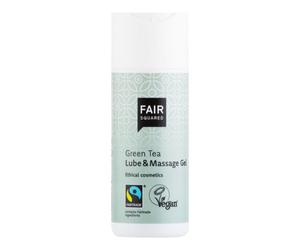 Fair Squared Gel lubrificante e da massaggio al tè verde (150 ml) - vegano e del commercio equo e solidale