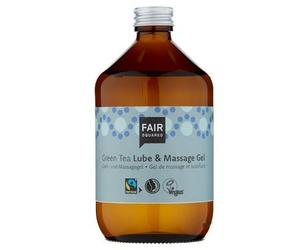 Fair Squared Gel lubrificante e da massaggio al tè verde (500 ml) - vegano e del commercio equo e solidale