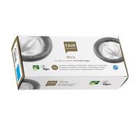 Fair Squared Xtra Fair Trade Vegan Condoms 100 pack - SALE exp. 05/2025