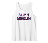 Fair t' middlin dialetto gergale Nord dello Yorkshire Canotta