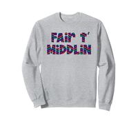 Fair t' middlin dialetto gergale Nord dello Yorkshire Felpa