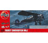 Fairey Swordfish Mk.i 1:72 Plastic Model Kit AIRFIX