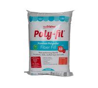 Fairfield L'originale Poly-Fil, imbottitura in fibra di poliestere di alta qualità, morbida imbottitura per cuscini, imbottitura per animali di peluche, giocattoli, decorazioni a nuvole, e altro