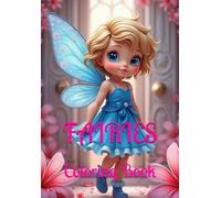 FAIRIES Coloring Book 40 amasing illustration