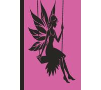 Fairies (Pink): Journal | Diary | Notebook | Logbook | Composition Book | 6x9 Inches | 100 Pages