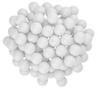 Fairly Odd Novelties Mini Tavolo da Ping Pong 7/10,2 cm r Palline da Tennis/Beer Pong (100 Pezzi), White, 19 mm