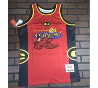 Fairly Odd Parents Cremisi Mento Headgear Classics Basket Jersey ~ Mai Indossato