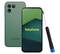 Fairphone 5 5G Smartphone sostenibile (display da 6,46”, doppia fotocamera da 50 MP, 6GB/128GB, 4200 mAh, Android 14), verde muschio