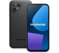 Fairphone Smartphone sostenibile 5 5G (display da 6,46”, doppia fotocamera da 50 MP, 8 GB/256 GB, 4200 mAh, Android 14), nero opaco