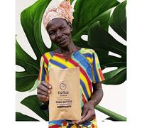 FairTale GHANA Burro di Karitè Africano Crudo 16 oz / 450 gr. Raccolto selvatico, di origine etica, 100% naturale, non raffinato, a base vegetale, vegano, avorio