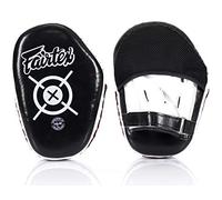 Fairtex Aero Focus FMV11 - Guanti da boxe per Muay Thai, Boxe, Kickboxing, MMA (nero/bianco)
