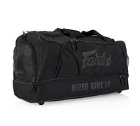 Fairtex BAG2 Muay Thai SPORTS Cambio Borsone Nero Palestra Kit Equipment Borsone