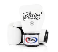 Fairtex BGV1 Pelle Universale Boxe Guanti Bianco Muay Thai Kick Sparring