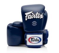 Fairtex BGV1 Pelle Universale Boxe Guanti Blu Muay Thai Kick Sparring