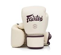 Fairtex BGV16 Muay Thai Guantoni da boxe in pelle (Cachi, 10 oz)