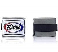 Fairtex Fasce da Boxe HW2: Comfort e Stile per Ogni Combattente! Proteggi Polsi e Nocche con Eleganza, Disponibili in Diverse Lunghezze e Colori(Grigio-180)