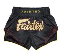 Fairtex Muay - Pantaloncini Thai BS1925 Mr X, colore: Nero