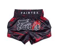 Fairtex - Pantaloncini da boxe e Muay Thai, taglio aderente