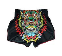 Fairtex - Pantaloncini da Boxe, Taglio Slim Muay Thai (Kabuki, L)
