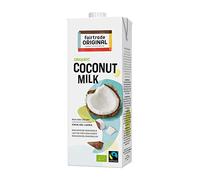 Fairtrade Original - Latte di cocco biologico da 1 litro, ideale per piatti asiatici, per un gusto ricco e cremoso, 100% biologico, latte vegano, latte di Cocos (1 litro)