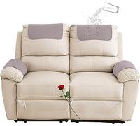 FAiruo Copri bracciolo reclinabile, sostituibile Divano Copri poggiatesta ， Copri braccioli Antiscivolo AntiGraffio con Tasca Laterale, per Copri Divano Braccioli Divani (Color : 03, Size : 2 Seats)