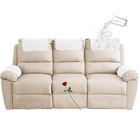 FAiruo Copri bracciolo reclinabile, sostituibile Divano Copri poggiatesta , Copri braccioli Antiscivolo AntiGraffio con Tasca Laterale, per Copri Divano Braccioli Divani (Color : 09, Size : 3 Seats)