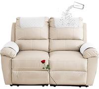 FAiruo Copri bracciolo reclinabile, sostituibile Divano Copri poggiatesta , Copri braccioli Antiscivolo AntiGraffio con Tasca Laterale, per Copri Divano Braccioli Divani (Color : 09, Size : 2 Seats)