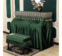 FAiruo Pianoforte in posizione verticale Copertura for pianoforte for pianoforte Copertura intera Cover Panno e Sgabello Copertura Polvere Polvere Semplice copertura Panno Aspetto Bellissimo Borse, co
