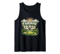 Fairway to Heaven Golf - Vintage Retro per Golfisti Man Cave Canotta
