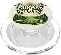 Fairway to Heaven Golf - Vintage Retro per golfisti Man Cave PopSockets PopGrip per MagSafe