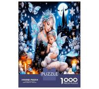 Fairy Baby Moon 1000 Pezzi Puzzle Classico Mystic Lunar Grace Bundle Puzzle Cartone Robusto - DIY Divertimento Famiglia, Bella Decorazione, Regalo Compleanno Perfetto Per Bambini 70x50cm/1000pcs